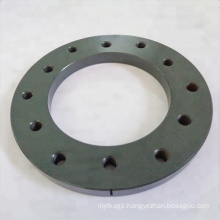 custom made powder coated carbon steel flange